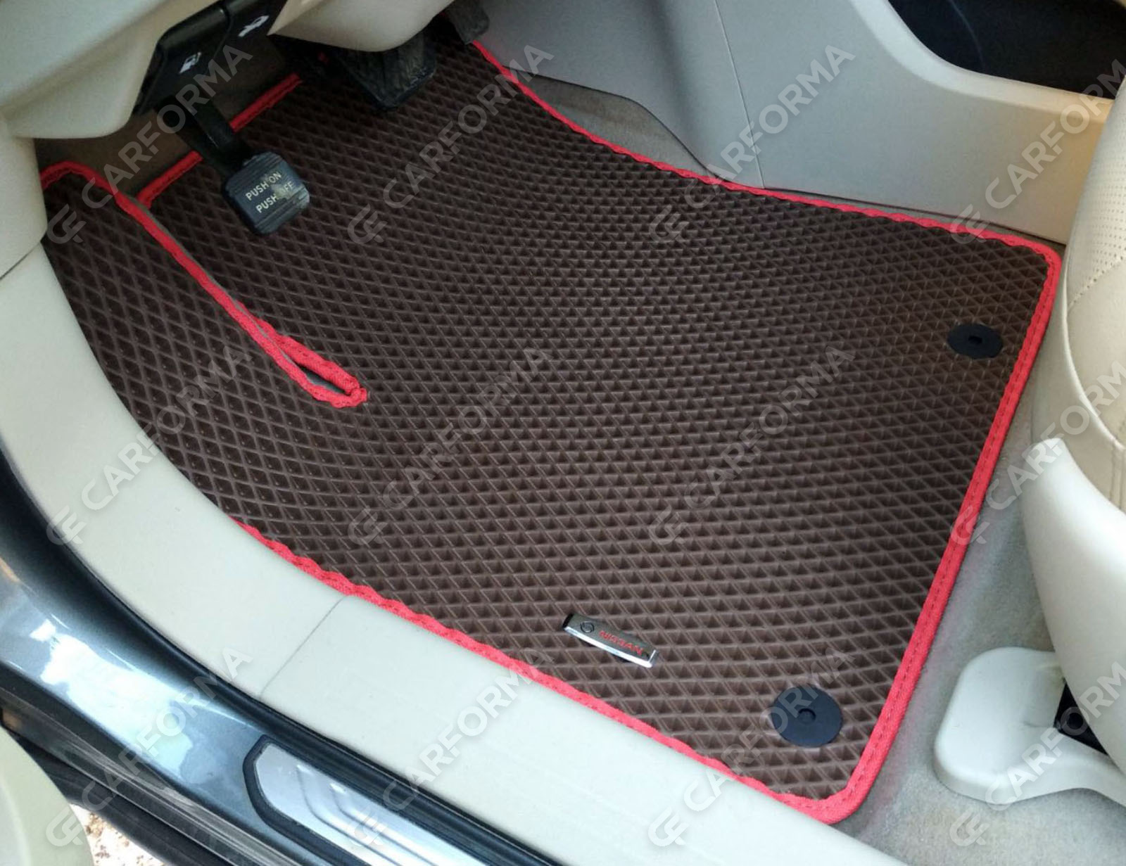 Ворсовые коврики на Nissan Murano (Z52) 2014&nbsp;-&nbsp;2022 в Архангельске