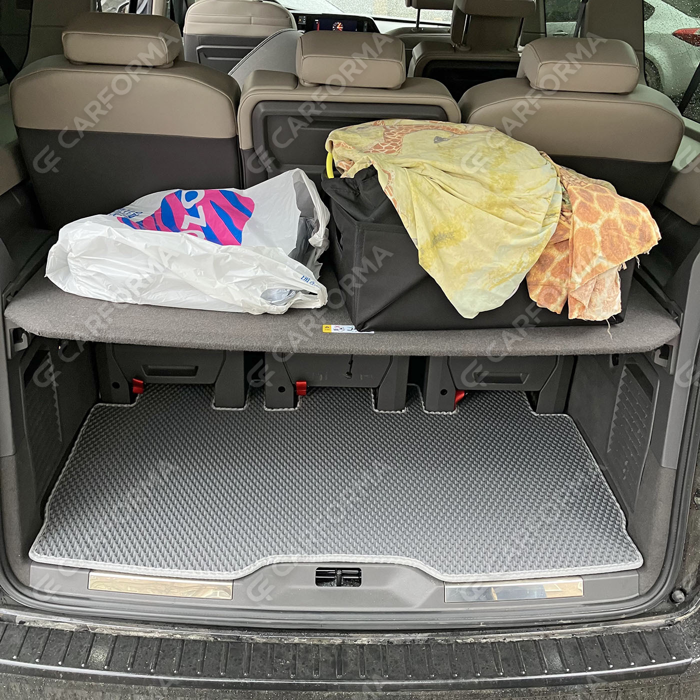 Ворсовые коврики на Volkswagen Multivan (T7) 2021&nbsp;-&nbsp;2026 в Архангельске