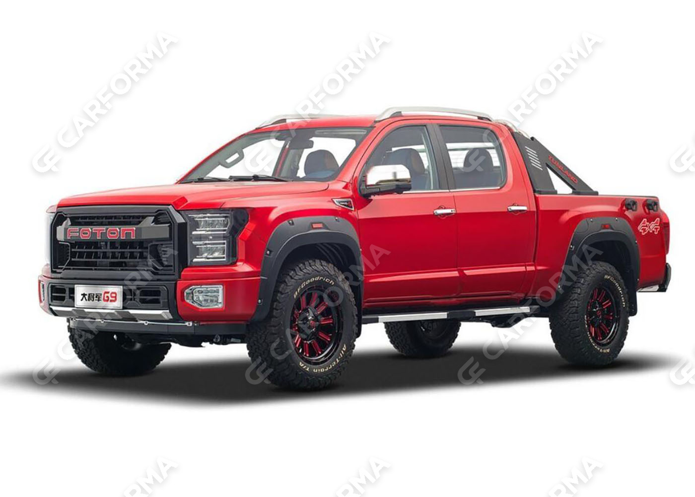 Ворсовые коврики на Foton Tunland G9 2021&nbsp;-&nbsp;2026 в Архангельске