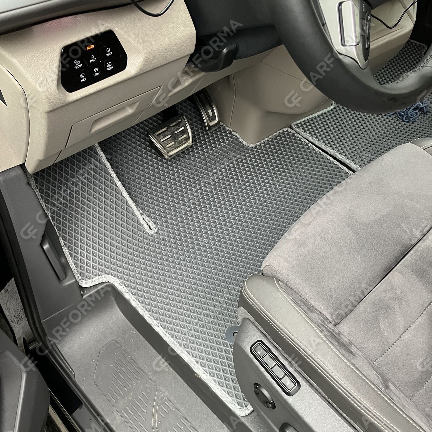 Ворсовые коврики на Volkswagen Multivan (T7) 2021&nbsp;-&nbsp;2026 в Архангельске