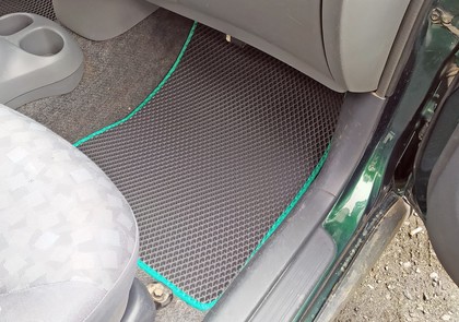 Ворсовые коврики на Toyota Echo 1999 - 2006 в Архангельске