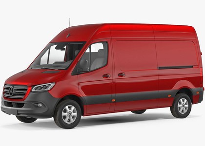 Ворсовые коврики на Mercedes Sprinter (W907/W910) 2018 - 2025 в Архангельске