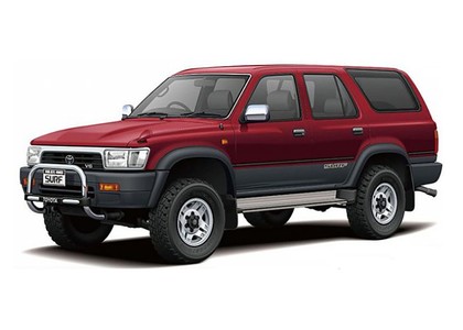 Ворсовые коврики на Toyota Hilux Surf II 1989 - 1995 в Архангельске