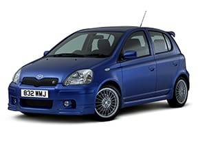 Ворсовые коврики на Toyota Yaris I 1999 - 2005 в Архангельске