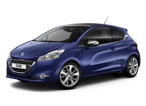 Ворсовые коврики на Peugeot 208 2012 - 2019 в Архангельске