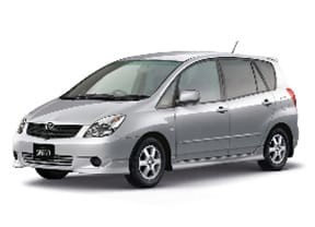 Ворсовые коврики на Toyota Corolla Spacio (E12) 2001 - 2009 в Архангельске