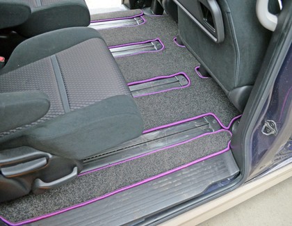 Ворсовые коврики на Honda StepWGN V 2015 - 2021 в Архангельске
