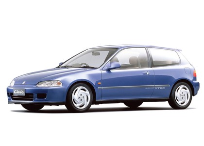 Ворсовые коврики на Honda Civic V 3d 1991 - 1996 в Архангельске