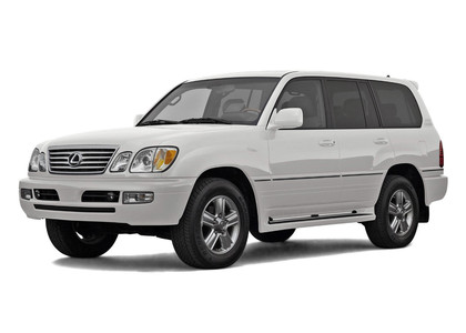 Ворсовые коврики на Lexus LX 470 1997 - 2007 в Архангельске