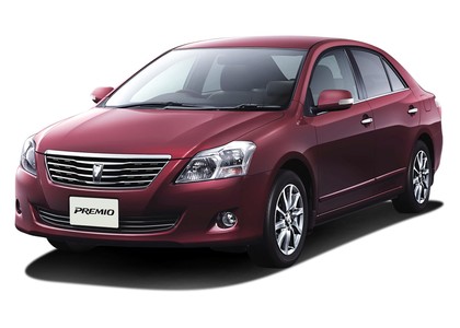 Ворсовые коврики на Toyota Premio II 2007 - 2021 в Архангельске