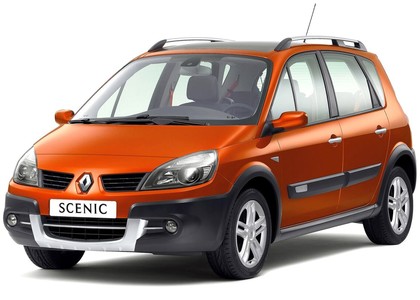 Ворсовые коврики на Renault Scenic II 2003 - 2010 в Архангельске