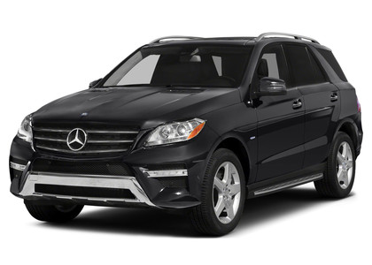 Ворсовые коврики на Mercedes ML (W166) 2011 - 2015 в Архангельске