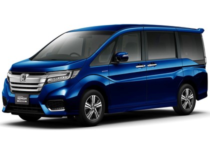 Ворсовые коврики на Honda StepWGN V 2015 - 2021 в Архангельске