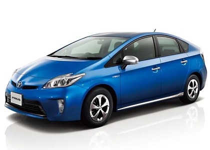 Ворсовые коврики на Toyota Prius (30) 2009 - 2016 в Архангельске