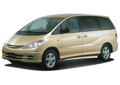 Ворсовые коврики на Toyota Estima II 2000 - 2005 в Архангельске