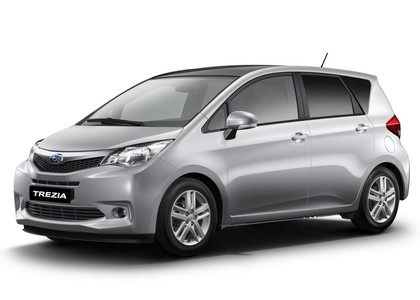 Коврики на Subaru Trezia 2010 - 2016 в Архангельске