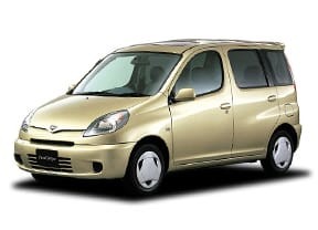 Коврики на Toyota Funcargo 1999 - 2006 в Архангельске