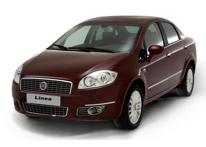 Ворсовые коврики на Fiat Linea 2007 - 2012 в Архангельске