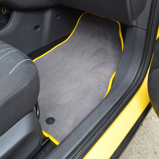 Ворсовые коврики на Opel Corsa D 2006 - 2014 в Архангельске Ворсовые коврики на Opel Corsa D 2006 - 2014 в Архангельске