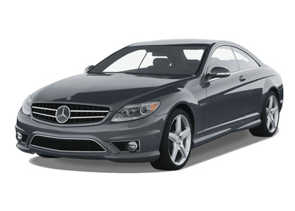 Ворсовые коврики на Mercedes CL (C216) 2006 - 2014 в Архангельске