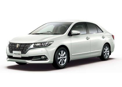 Ворсовые коврики на Toyota Premio II 2007 - 2021 в Архангельске
