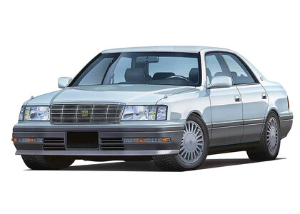 Ворсовые коврики на Toyota Crown (S150) 1995 - 2001 в Архангельске