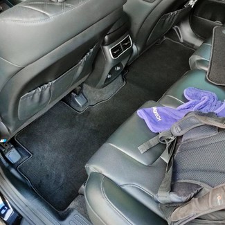 Ворсовые коврики на Hyundai Santa Fe IV рестайлинг 2020 - 2025 в Архангельске