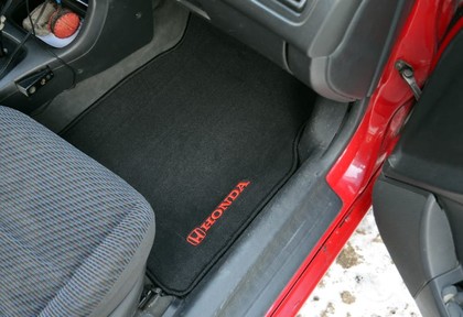 Ворсовые коврики на Honda Civic VI 3d 1995 - 2001 в Архангельске