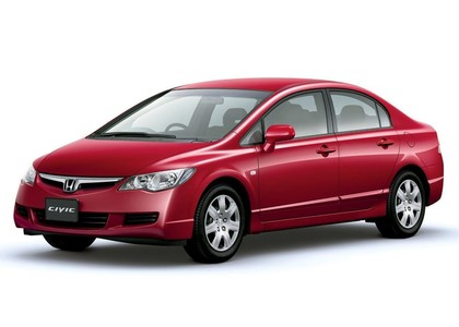 EVA коврики на Honda Civic VIII 4d 2006 - 2011 в Архангельске