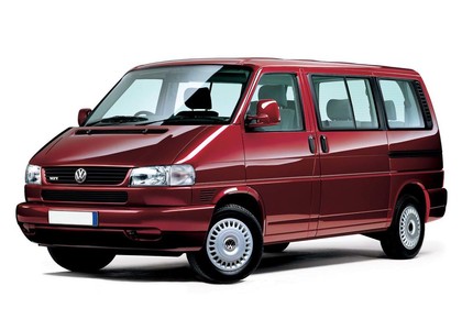 Ворсовые коврики на Volkswagen Caravelle (T4) 1990 - 2003 в Архангельске