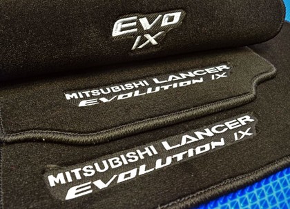 Ворсовые коврики на Mitsubishi Lancer Evolution IX 2005 - 2007 в Архангельске