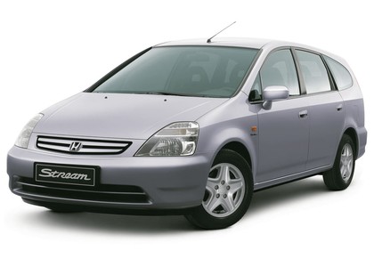 Ворсовые коврики на Honda Stream I 4wd 2000 - 2006 в Архангельске