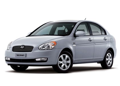 EVA коврики на Hyundai Verna 2005 - 2010 в Архангельске