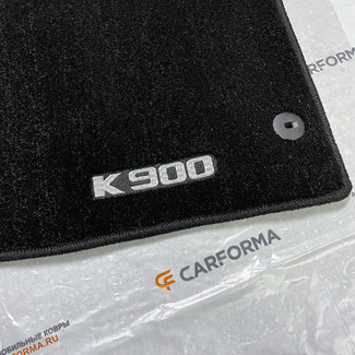 Ворсовые коврики на KIA K900 2018 - 2025 в Архангельске