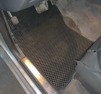 Ворсовые коврики на Mercedes ML (W163) 1997 - 2005 в Архангельске