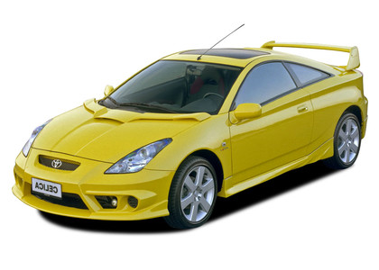 Ворсовые коврики на Toyota Celica (T23) 1999 - 2006 в Архангельске