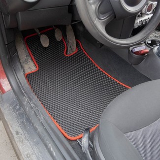 Ворсовые коврики на Mini Cooper Hatch (R56) 2006 - 2014 в Архангельске