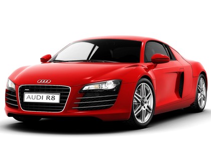 Ворсовые коврики на Audi R8 2006 - 2016 в Архангельске