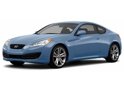 Ворсовые коврики на Hyundai Genesis Coupe I 2008 - 2014 в Архангельске
