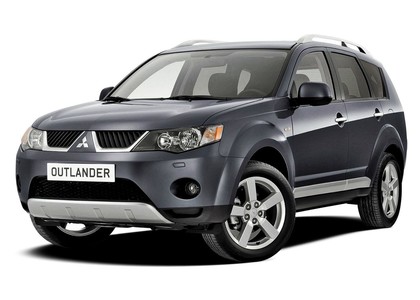 Ворсовые коврики на Mitsubishi Outlander XL 2005 - 2013 в Архангельске