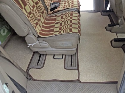 Ворсовые коврики на Mazda MPV II 1999 - 2006 в Архангельске