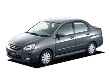 Ворсовые коврики на Suzuki Aerio I рестайлинг 2004 - 2008 в Архангельске