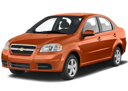 Ворсовые коврики на Chevrolet Aveo I 2002 - 2012 в Архангельске