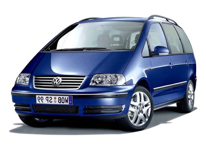 Ворсовые коврики на Volkswagen Sharan I 1995 - 2010 в Архангельске