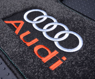 Ворсовые коврики на Audi A4 (B9) 2015 - 2025 в Архангельске