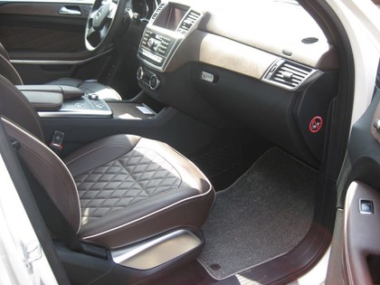 Ворсовые коврики на Mercedes GL (X166) 2012 - 2015 в Архангельске