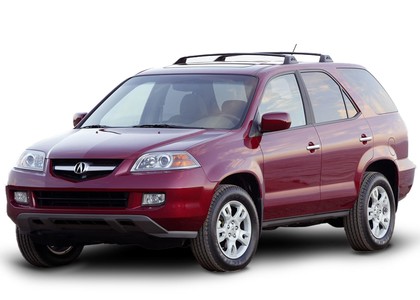 Ворсовые коврики на Acura MDX I 2000 - 2006 в Архангельске