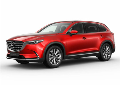 Ворсовые коврики на Mazda CX9 II 2015 - 2025 в Архангельске