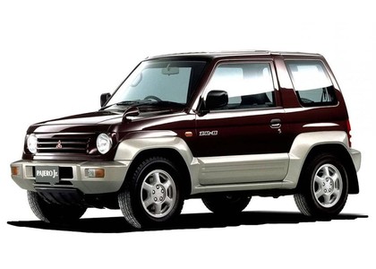 Ворсовые коврики на Mitsubishi Pajero Junior 1995 - 1998 в Архангельске