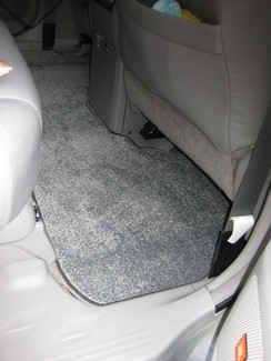 Ворсовые коврики на Toyota Highlander II 2007 - 2013 в Архангельске
